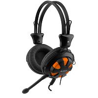 Гарнитура A4Tech Bloody HS-28 Black-Orange