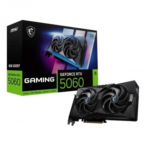 Видеокарта MSI GeForce RTX 5060 GAMING OC 8G фото 4 Видеокарта MSI GeForce RTX 5060 GAMING OC 8G фото 4