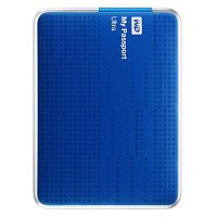 Внешний жесткий диск WD My Passport Ultra 500Gb Blue