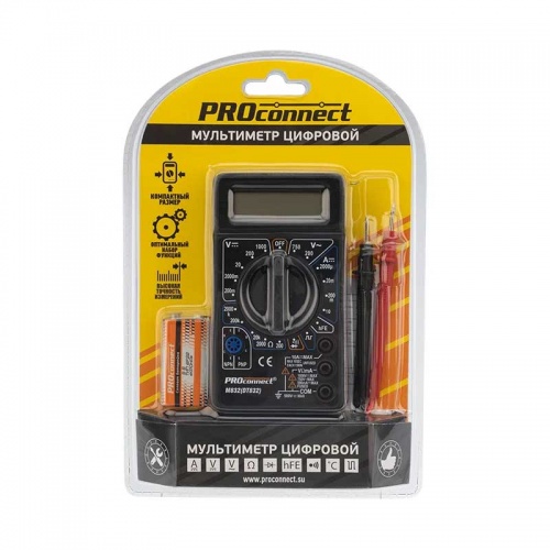 Мультиметр Proconnect M832B фото 4