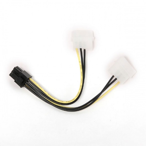 Кабель питания Cablexpert 2хMolex -> PCI-Express 6-pin фото 2