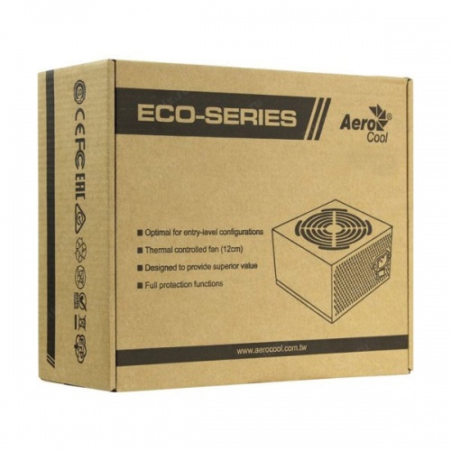 Блок питания Aerocool ECO-500W, RTL фото 4