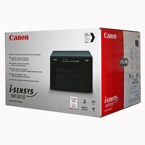 МФУ лазерный Canon i-SENSYS MF3010 фото 5