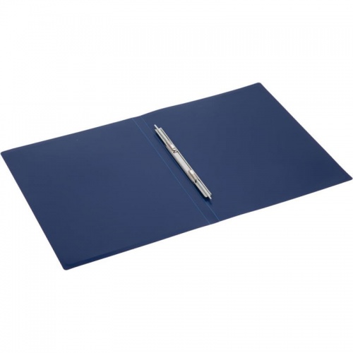 Папка-скоросшиватель с пружинным механизмом Attache, синий фото 3