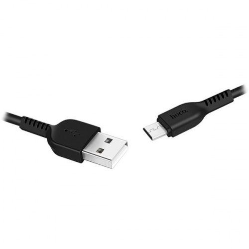 Кабель Hoco X20 USB AM-microBM Black (2 м) фото 4