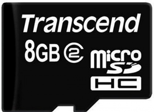 Карта памяти microSDHC Transcend 8Gb Class 2