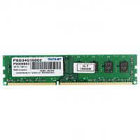 Модуль памяти DIMM Patriot PSD34G16002 DDR3 4GB 1600MHz