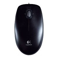 Мышь Logitech B110 Optical Mouse Black USB