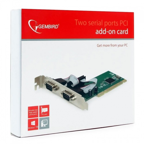 Контроллер Gembird PCI to COM (RS232) фото 3