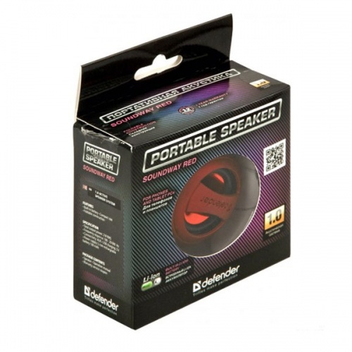 Портативная акустика Defender SoundWay Red фото 5