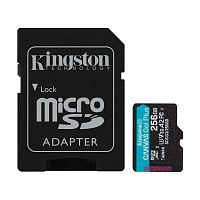 Карта памяти microSDXC Kingston 256Gb Class 10 UHS-I U3 A2