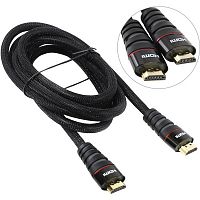 Кабель VCOM HDMI-HDMI ver.2.0 Black (3 м)