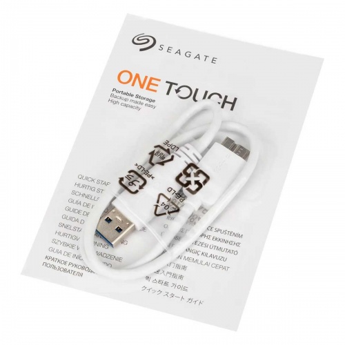 Внешний жесткий диск Seagate One Touch 1Tb Red фото 3