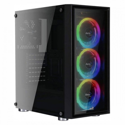 Корпус Aerocool Quartz REVO ATX RGB Black