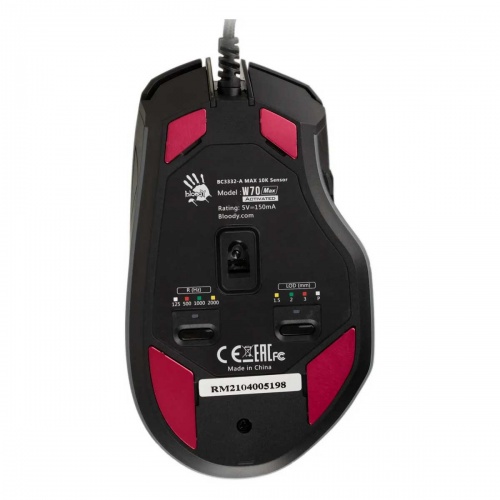 Мышь A4Tech Bloody W70 Max USB Black фото 2 Мышь A4Tech Bloody W70 Max USB Black фото 2