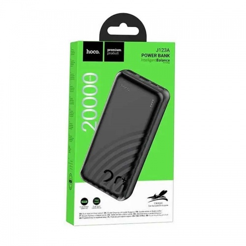 Внешний аккумулятор Hoco J123A 20000 мАч Black фото 2