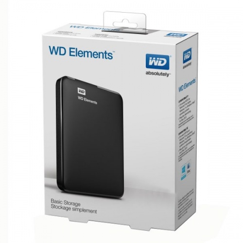 Внешний жесткий диск WD Elements Portable 2Tb Black фото 5