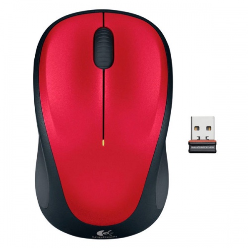 Мышь Logitech M235 Wireless Red