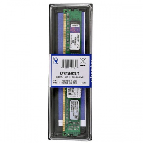 Модуль памяти DIMM Kingston KVR13N9S8/4 DDR3 4GB 1333MHz