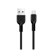 Кабель Hoco X20 USB AM-microBM Black (1 м)