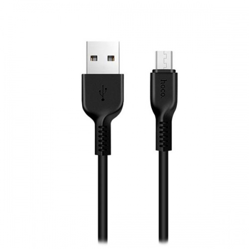 Кабель Hoco X20 USB AM-microBM Black (1 м)