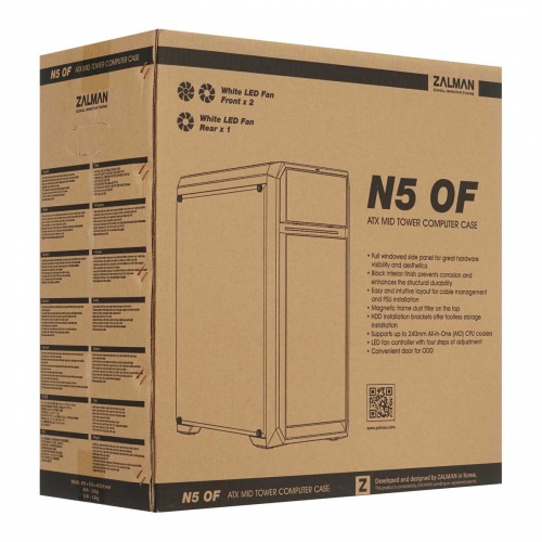 Корпус Zalman N5 OF ATX Black фото 7