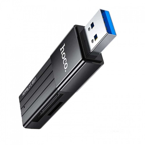 Картридер USB 3.0 Hoco HB20 Black