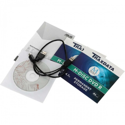 Оптический привод внешний DVD-RW Asus SDRW-08U7M-U Black фото 2