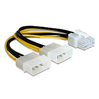 Кабель питания Cablexpert 2хMolex -> PCI-Express 8-pin