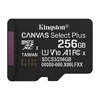 Карта памяти microSDXC Kingston 256Gb Class 10 UHS-I U1 A1