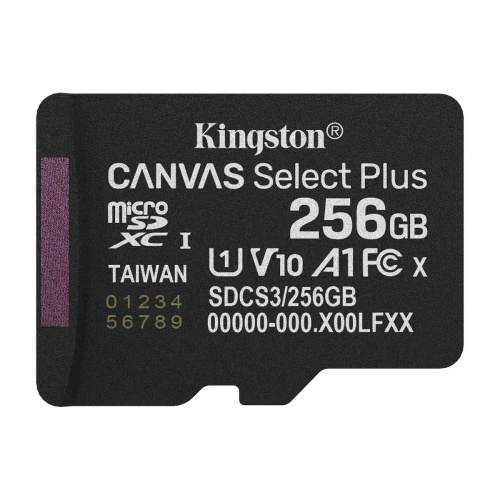 Карта памяти microSDXC Kingston 256Gb Class 10 UHS-I U1 A1 Карта памяти microSDXC Kingston 256Gb Class 10 UHS-I U1 A1