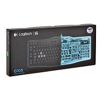 Клавиатура Logitech G105 Gaming Keyboard Black USB