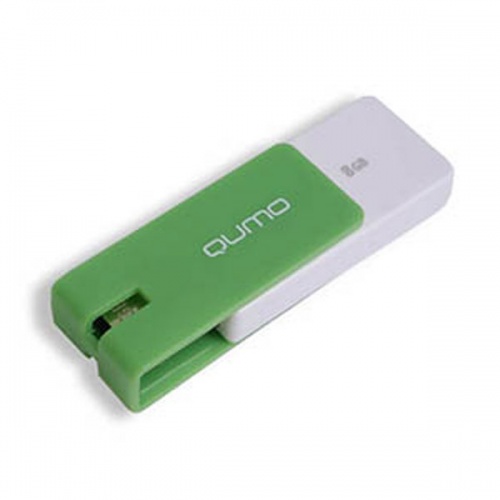 Флешка Qumo Click 8Gb Green