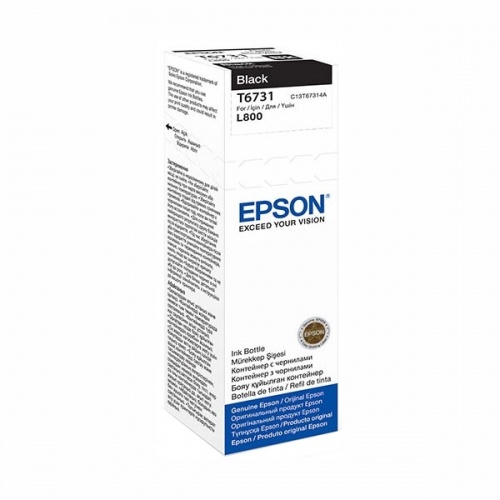 Чернила Epson T6731 Black, 70ml