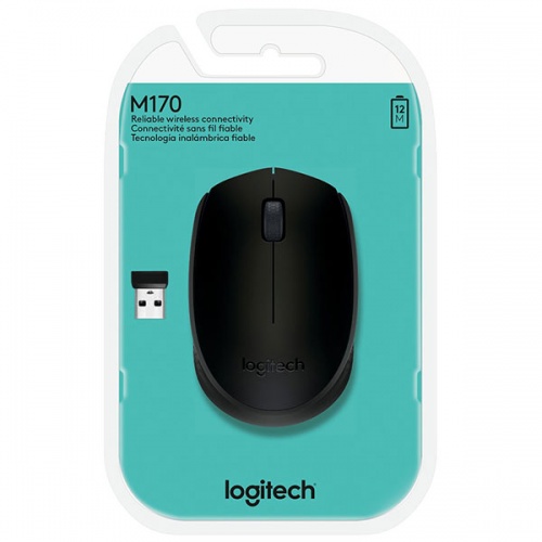 Мышь Logitech M171 Wireless Black фото 3