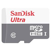 Карта памяти microSDHC SanDisk Ultra 32Gb Class 10 UHS-I U1