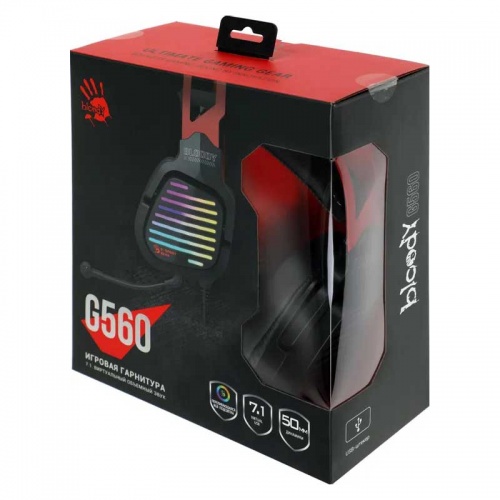 Гарнитура A4Tech Bloody G560 USB Black фото 6 Гарнитура A4Tech Bloody G560 USB Black фото 6