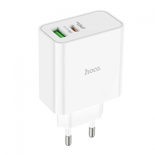 Зарядное устройство Hoco C113A PD65W + QC 3.0 + кабель Type-C White фото 3