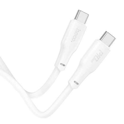 Кабель Hoco X93 USB Type-C-USB Type-C 240w White (1 м) фото 3