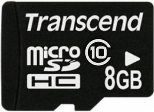 Карта памяти microSDHC Transcend 8Gb Class 10