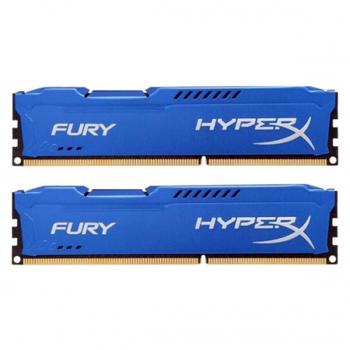Модуль памяти DIMM Kingston HyperX Fury Blue Series HX318C10FK2/8 DDR3 2х4GB 1866MHz 