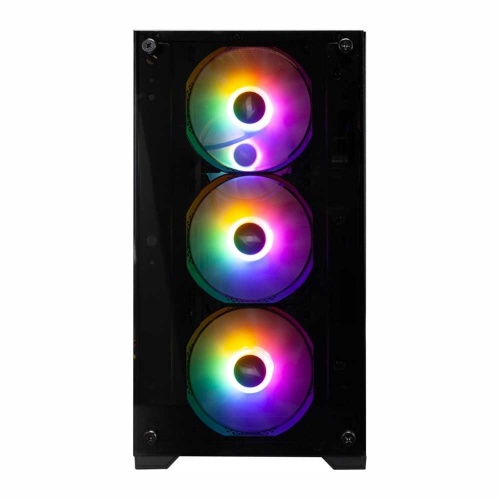 Корпус 1STPLAYER FIREBASE X2-M mATX RGB Black фото 2