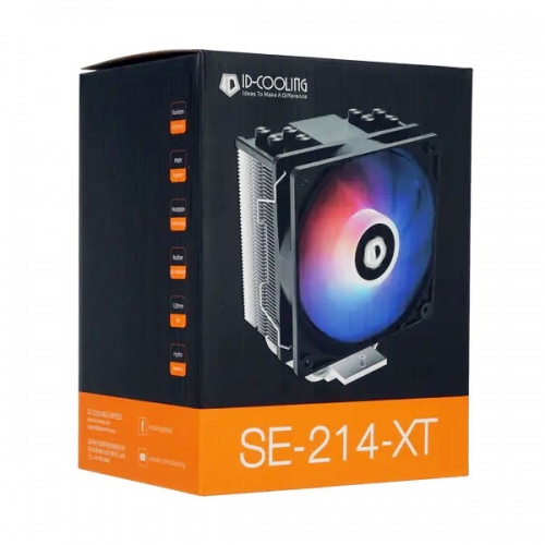 Кулер ID-COOLING SE-214-XT ARGB Black фото 4