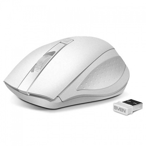 Мышь Sven RX-325 Wireless White USB фото 2