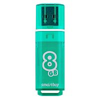 Флешка SmartBuy Glossy 8Gb Green