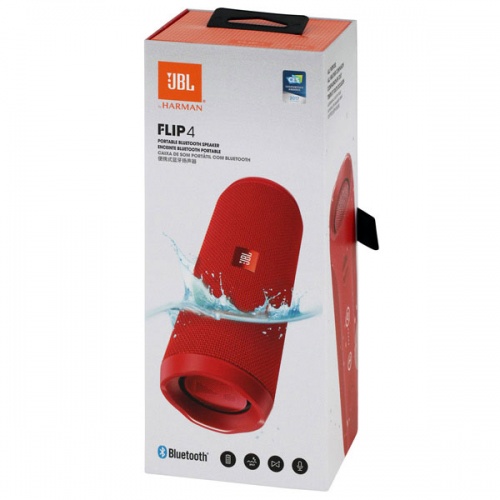 Портативная акустика JBL Flip 4 Red фото 5