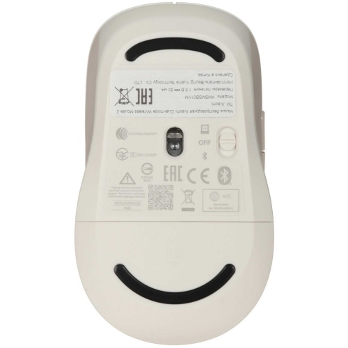 Мышь Xiaomi Dual Mode Wireless Mouse 2 USB/BT White фото 5 Мышь Xiaomi Dual Mode Wireless Mouse 2 USB/BT White фото 5