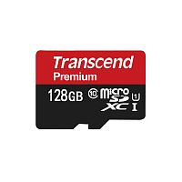 Карта памяти microSD Transcend 128Gb Class 10 UHS-I U1