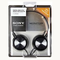 Наушники Sony MDR-ZX300 Black