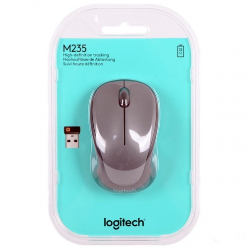 Мышь Logitech M235 Wireless Gray фото 5
